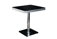 Bel Air Retro Furniture Diner Booth Table TO23W - 70 x 70