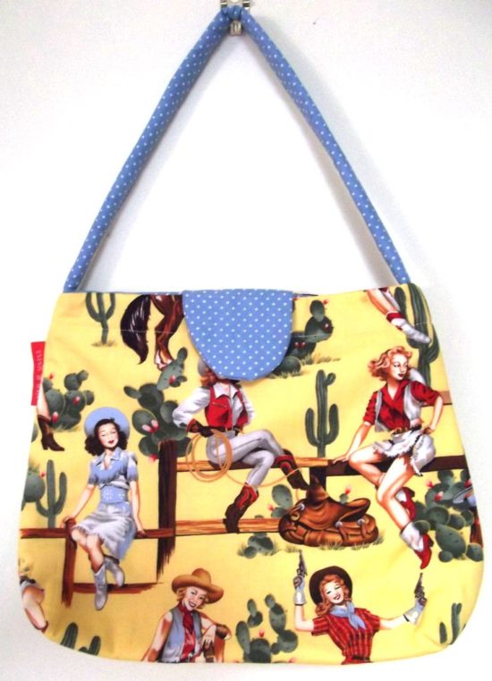 Shoulder Bag - Yellow CowGirl