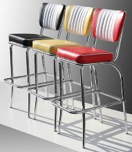 Bel Air Retro Furniture Diner Barstool - BS40